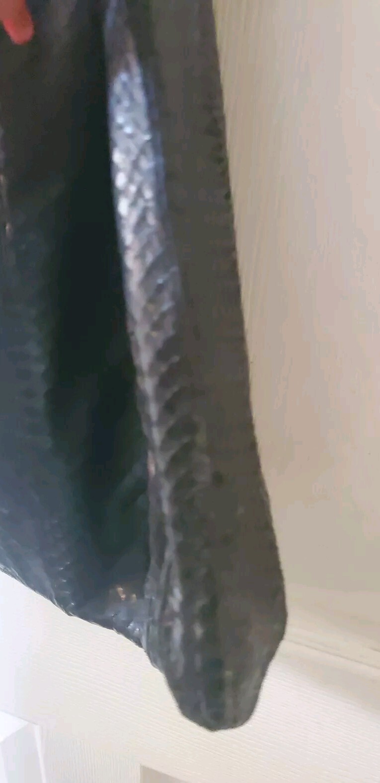 Judith Leiber Python Exotic Leather Shoulder Bag … - image 5