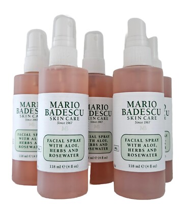 MARIO BADESCU Facial Spray With Aloe und Rosenwasser 590 ml 5× 118 ml