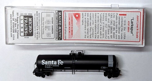 Coche tanque de combustible diésel MTL S Micro-Trains Special Run 3.101 Santa Fe ATSF 98602 | Zustand: New