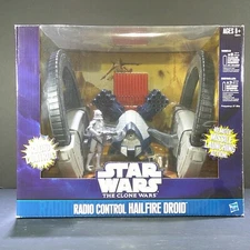 HASBRO STAR WARS Clone Wars 2010 - RADIO CONTROL HAILFIRE DROID - NEW / SEALED