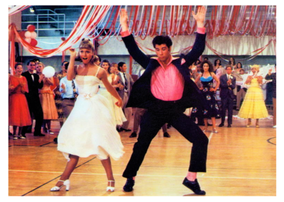 GREASE - OLIVIA NEWTON JOHN - JOHN TRAVOLTA - 5