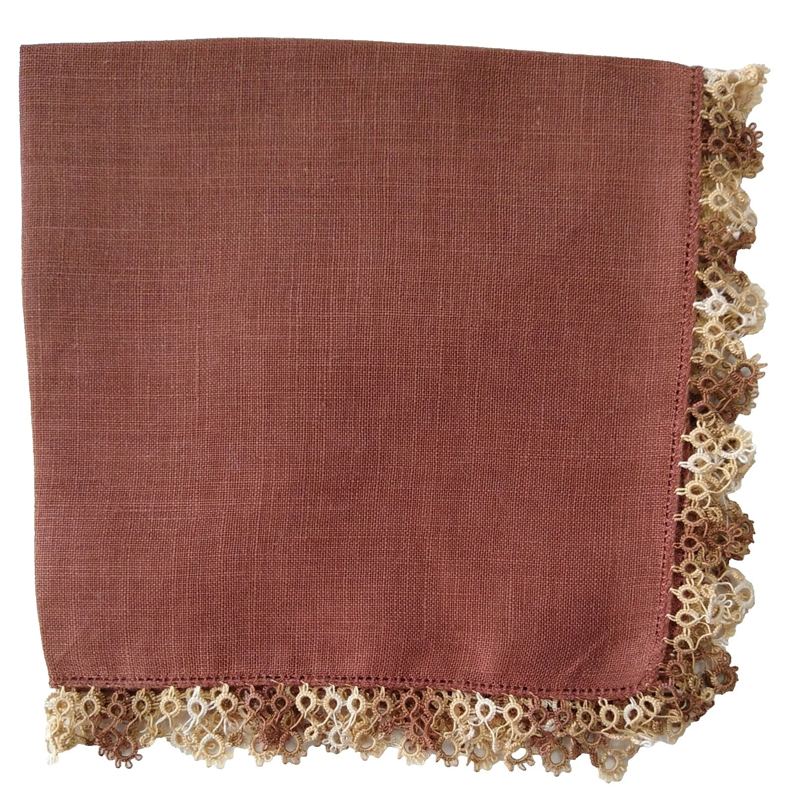 Linen Brown Vintage Accessories