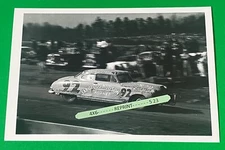 Found PHOTO of old NASCAR Race Car Driver HERB THOMAS Fabulous Hudson Hornet #92