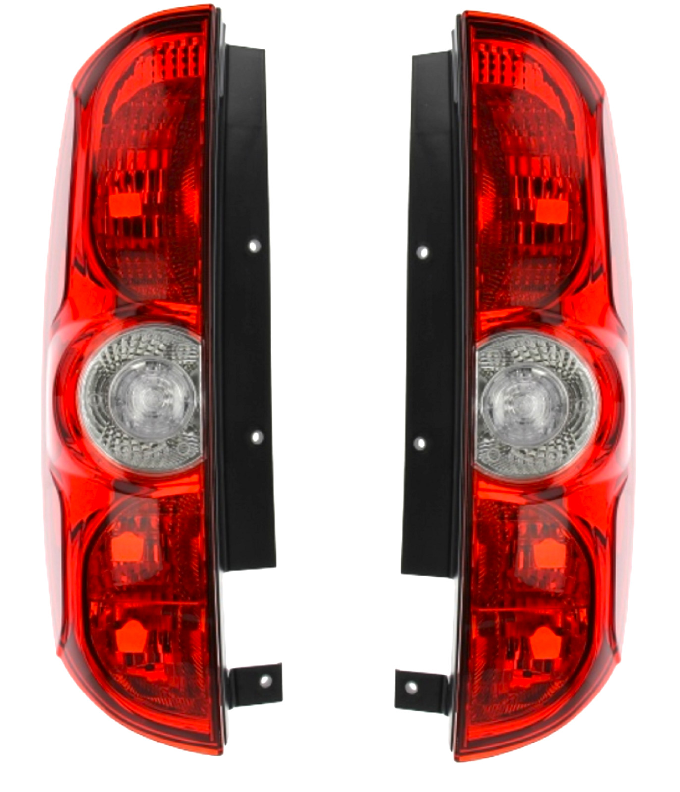 Feu arrière gauche droite Opel Combo 2011 2013 2016 hayon optique externe rouge et blanc