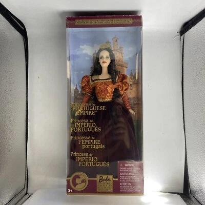 Barbie Nueva 2002 Muñecas De Mundo Princesa Dell'Imperio Portugués 56217 - Imagen 1 de 4