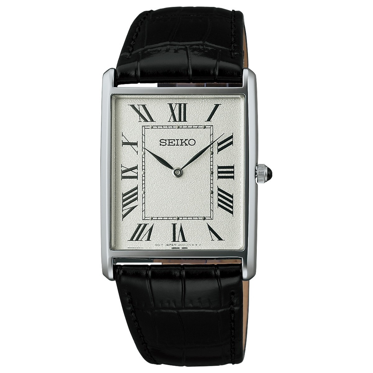 SEIKO タンク nano universe SEH019 腕時計 本体 SEIKO SELECTION Nano Universe SSEH019 Men's Square Watch Silver