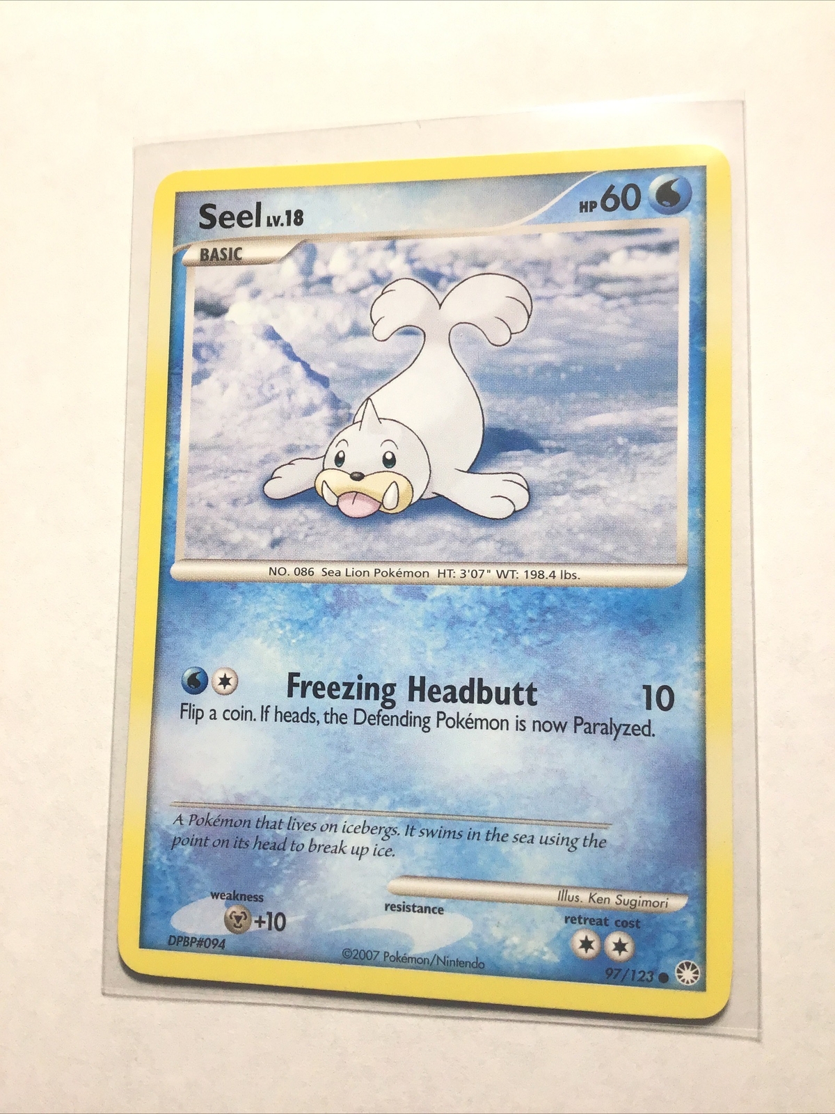SEEL - 97/123 - Mysterious Treasures - Pokemon Card - LP