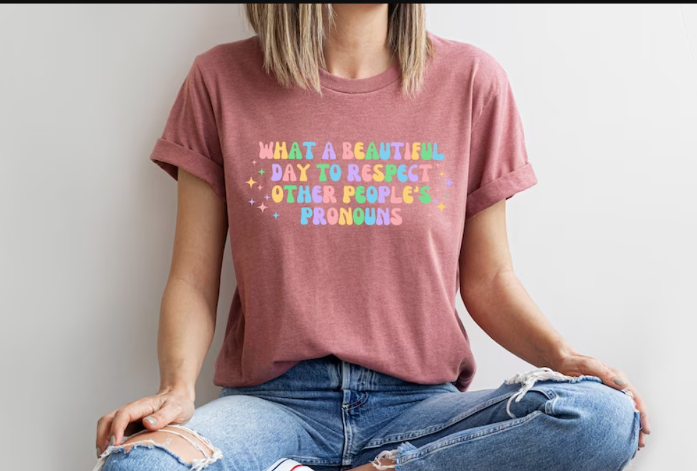 ALTRA T SHIRT Maglietta Che Bella Giornata Rispettare Pronomi Altri Miglior Prezzo