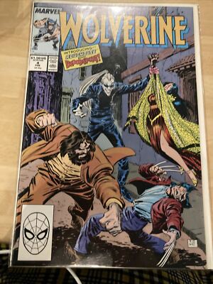 WOLVERINE #4 VOL2. - 1989 Marvel - 1st Appearance Bloodscream
