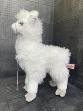 Douglas Evelyn Alpaca Llama 11” Plush Stuffed Animal White