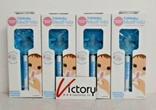 NEW Frida Baby MediFrida Accu-Dose Pacifier 4-Pack | Medicine Dispenser+Pacifier