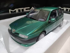 MITICA 1/18 Alfa Romeo 145 1.6 ie 1995 Green resin car model