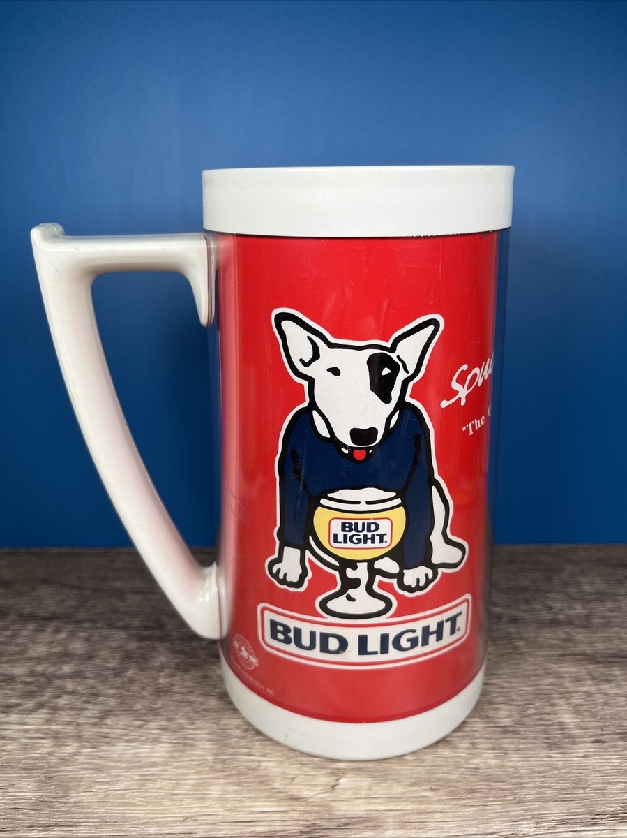 Bud Light/Spuds MacKenzie Insulated Mug 1986 Thermo-Serv Made in USA  Budweiser | eBay