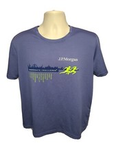 2013 JP Morgan Corporate Challenge Finisher Adult Medium Gray Jersey