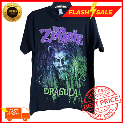 ROB ZOMBIE DRAGULA バンド Tシャツ : Rob Zombie Dragula Comic Adult