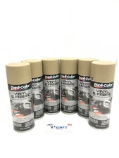 Duplicolor HVP108(6pack) Vinyl & Fabric Spray-Upholstery DESERT SAND 11oz.