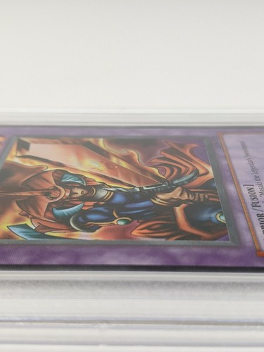 2002 Yu-Gi-Oh FLAME SWORDSMAN Holo LOB-003 PSA 8 Mint - Picture 7 of 12