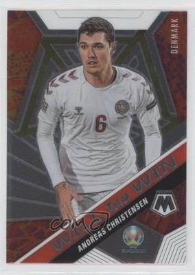2021 Panini Mosaic UEFA Euro 2020 Will to Win Andreas Christensen #5 1v7