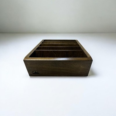 USPS Wooden Letter Mail Organizer Sculch Tray with Engraving and
