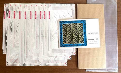 Knitting Machine Punch Card Patterns - Series 55 (No. 261-270) Fair Isle Set