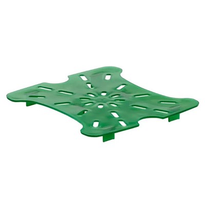 Cambro 2SFSFPDPP265 CamSquare Fresh Pro Green Food Container Drain Shelf