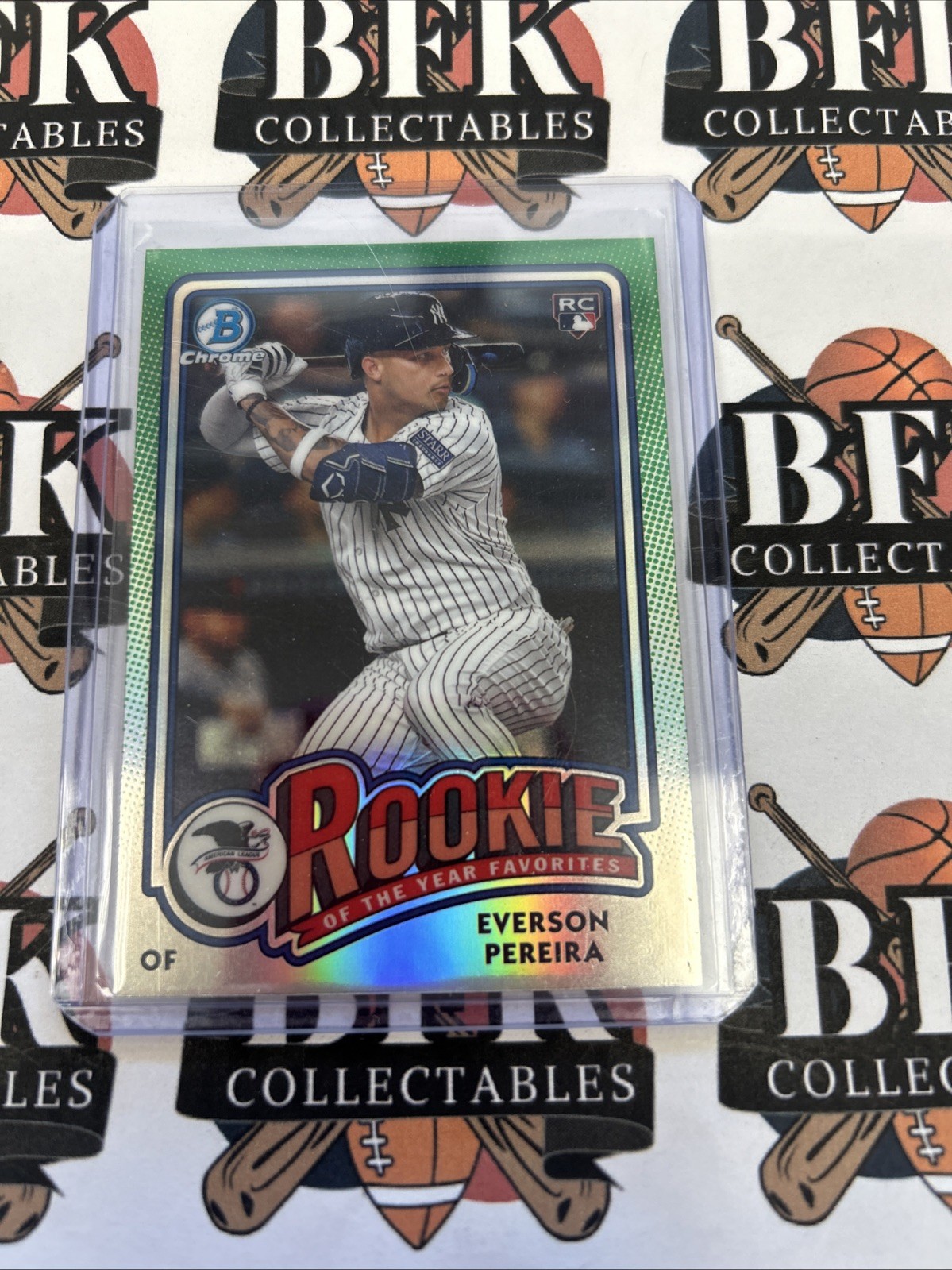 2024 Bowman - Rookie of the Year Favorites Everson Pereira #ROY-15 (RC)