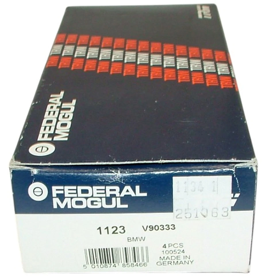 BMW 2002 Tii 318i 320i 1967-85 válvula de escape OEM TRW hecho en Alemania 1 251 063 Foto 2 de 4