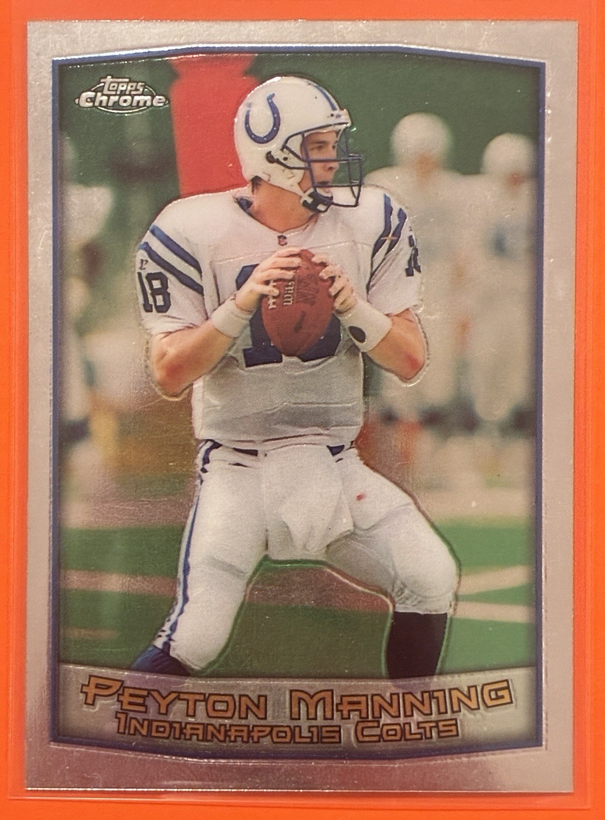 1999 Topps Chrome Peyton Manning #120 Football Indianapolis Colts HOF