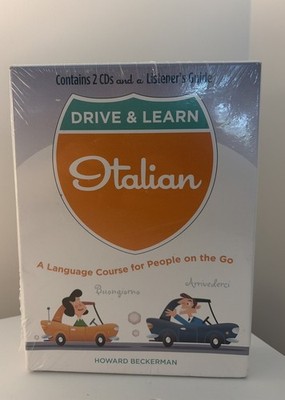 Drive & Learn Italian 2 CDs & Listener's Guide Language Course People on the Go