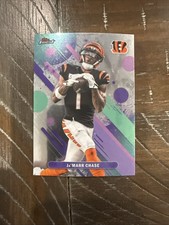 Ja'Marr Chase ~ 2025 Topps Finest Common #85 ~ Cincinnati Bengals