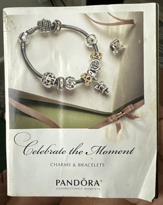 Pandora Jewelry Catalog Booklet ''Celebrate the Moment: Charms & Bracelets  2012