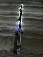 Star Wars Mandalorian DarkSaber Lightsaber Sword Electronic Light/Sound Working