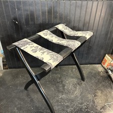 Foldable Luggage Rack, Sutcase Stand 20&rdquo;x23&rdquo;x13'' Early American Design