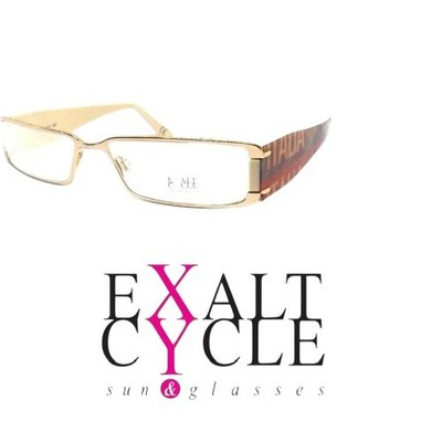 Exalt Cycle Montatur für Brillen Damen Metall Made Italy Beige Gold C1 EXDYLAN