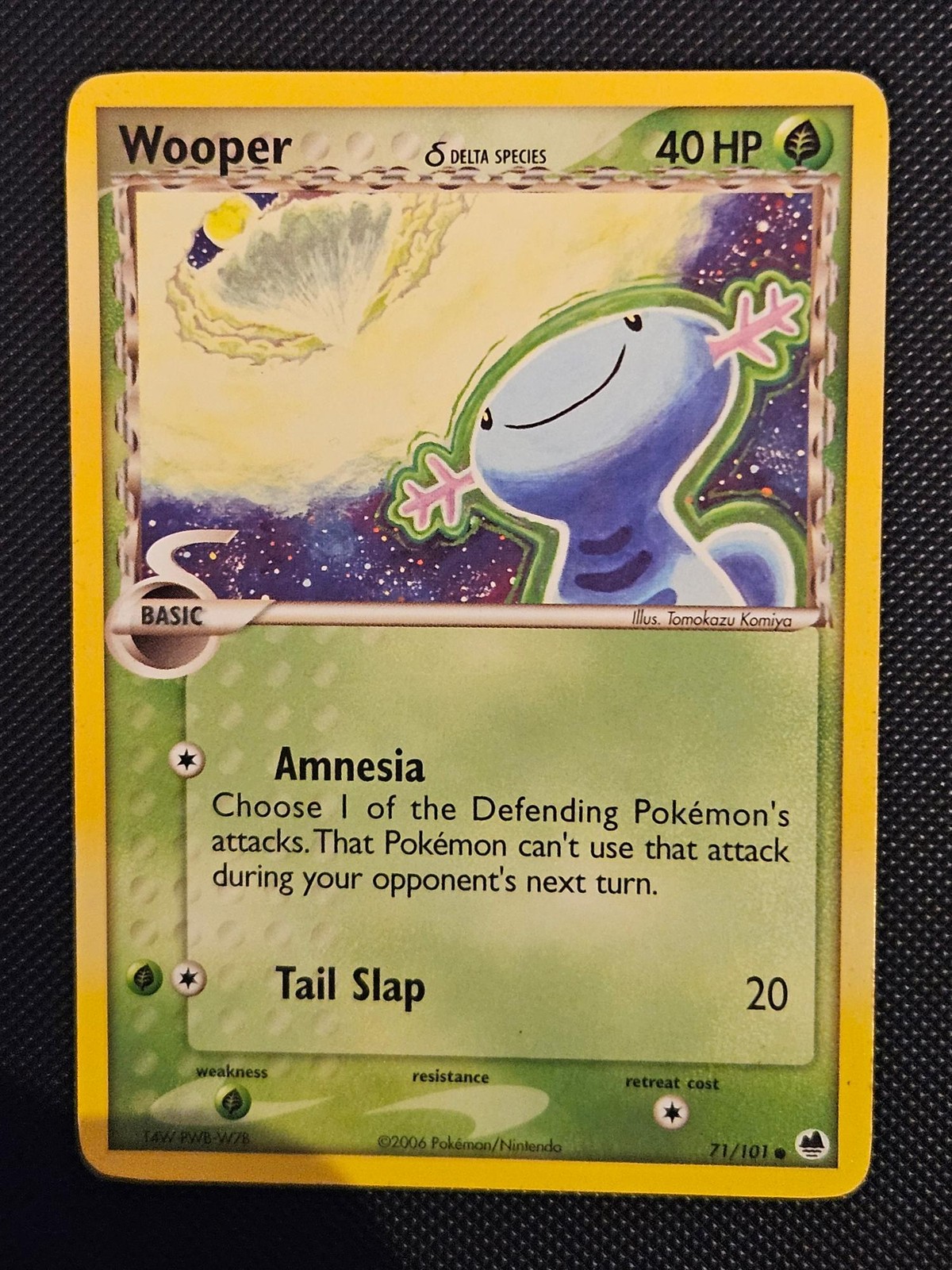 WOOPER Δ 71/101 C DRAGON FRONTIERS POKEMON LP 2006
