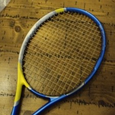Wilson nCode nExtreme Pro Staff Tennis Racket Blue Yellow Grip Size 0