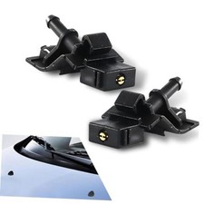 2PCS Front Windshield Washer Nozzles, Car Windshield Washer Wiper Nozzle,