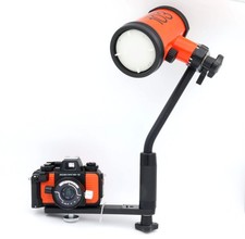  USED  Nikon Nikonos V Underwater Film Camera Orange and SB-103 Speedlight