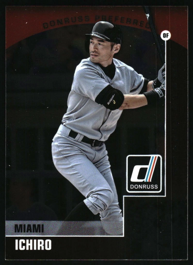 Donruss Ichiro Suzuki Baseball Serial Numbered Sports Trading