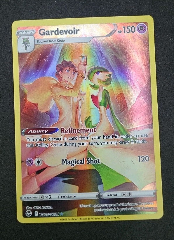 Gardevoir TG05/TG30 Silver Tempest Trainer Gallery Pokemon Card LP