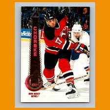 Tom Chorske #182 1994-95 Pinnacle New Jersey Devils Hockey Card NHL