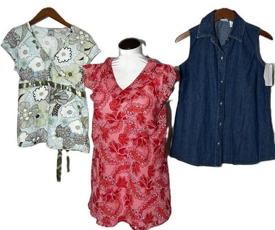 NEW Maternity Clothes - 3 Tops Size Small