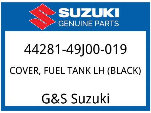 COVER, FUEL TANK LH (BLACK)