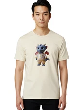 Dragon Mens Graphic Tee, 100% Cotton, Casual Summer Wear