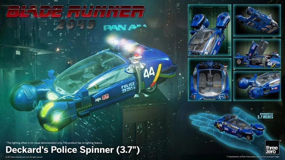 Blade runner 2049 deckard police spinner THREEZERO