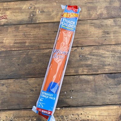 Hot Wheels Track Builder Unlimited 90cm/3FT+ Straight Track Pack Orange