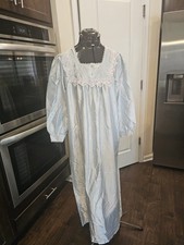 Vintage Barbizon Blue Lace Nightgown Medium/Large