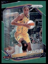2025 Panini Prizm WNBA #106 Lisa Leslie Green Prizms