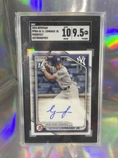 2024 Bowman - Paper Prospect Retail Autographs George Lombard Jr. SGC 9.5/10 