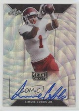 2018 Leaf Metal Draft Wave Foil Simmie Cobbs Jr #BA-SC1 Auto 0cz